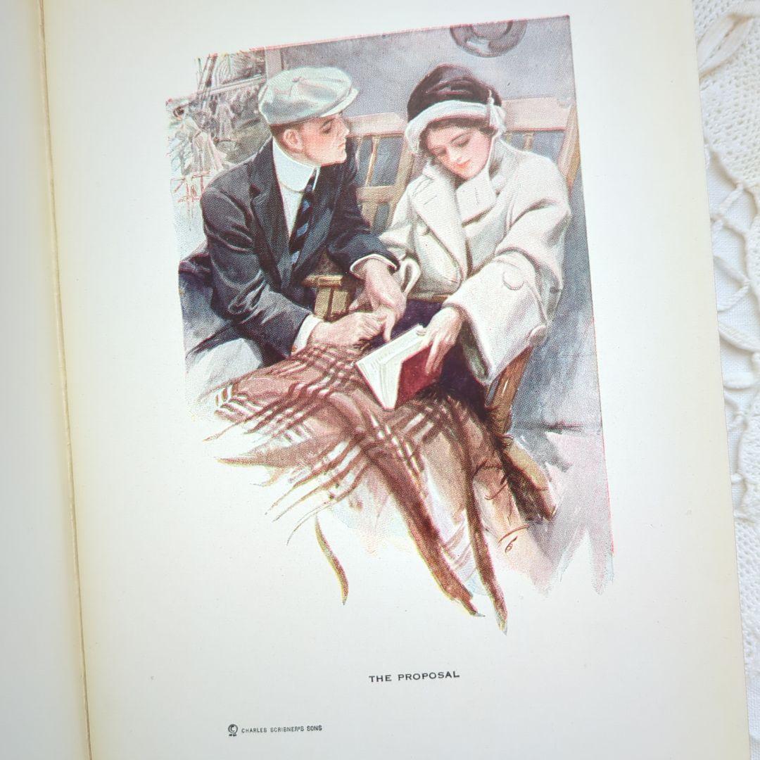 稀少1912年アンティーク 画集 洋書 絵本 児童書 ヴィクトリアン ヴンテージ