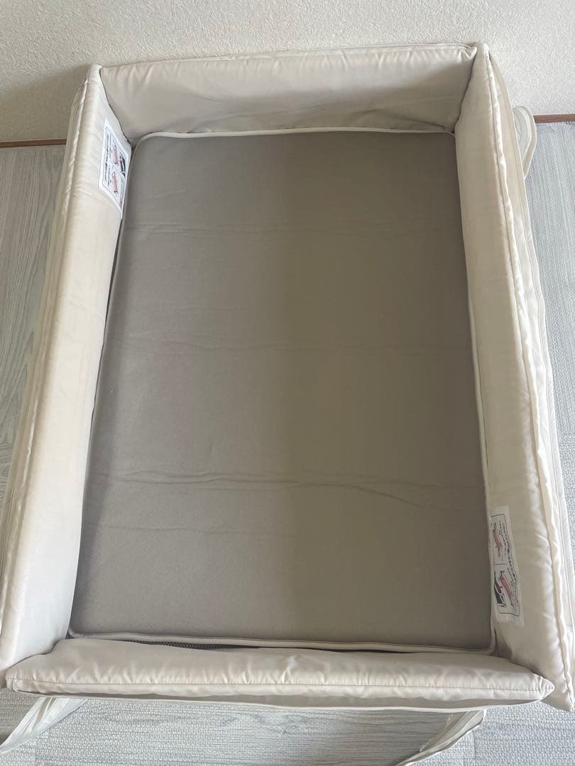 状態良好✨Aprica ココネルエアープラス AB ホワイトグレー　 収納袋付属