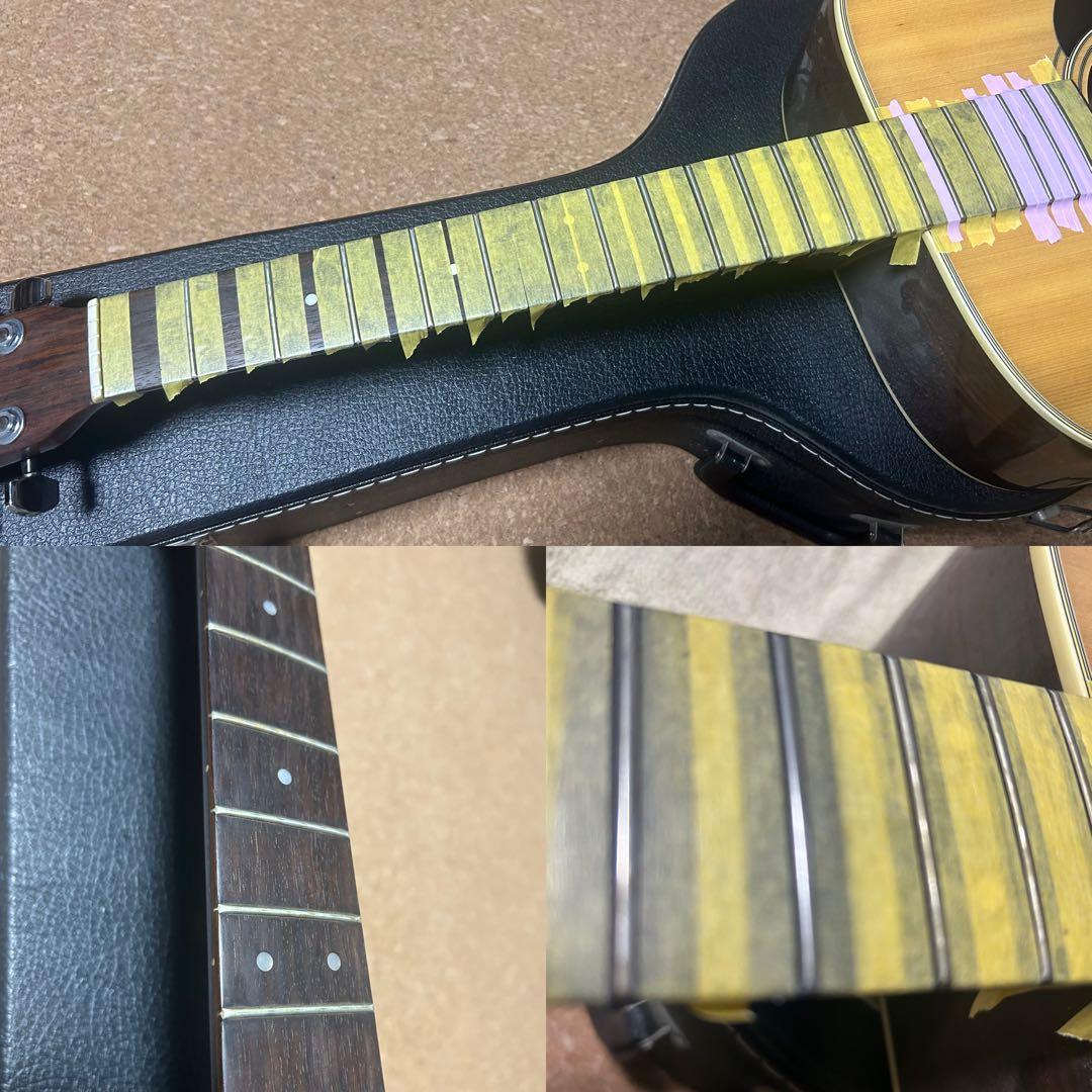 【美品】Kawai Custom アコースティックギター　ハードケース付き