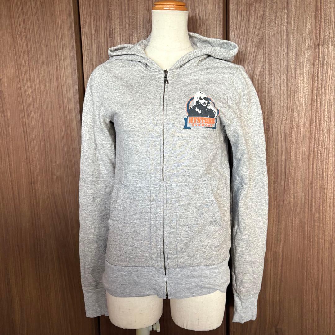 希少 ヒステリックグラマー　ヒスガール　ヴィンテージ　ジップパーカー　Fサイズ