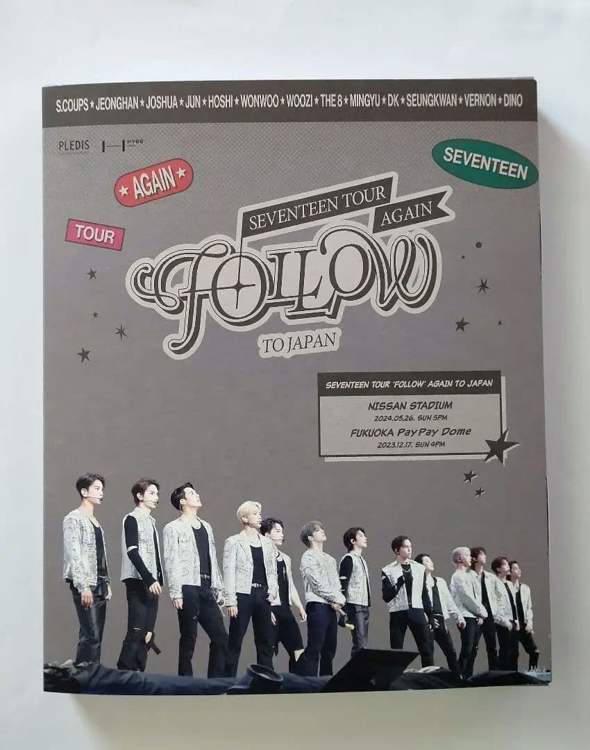 seventeen FOLLOW AGAIN TO JAPAN DVD 未再生