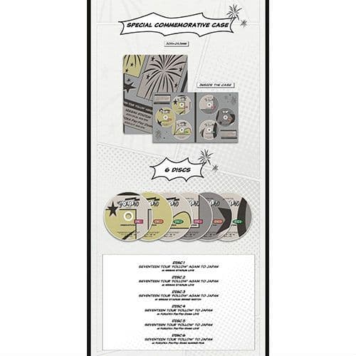 seventeen FOLLOW AGAIN TO JAPAN DVD 未再生