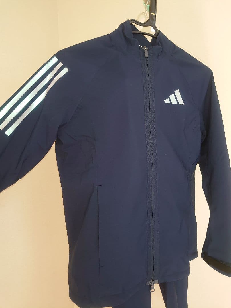 【新品】【未使用 】アディダス ゴルフウェア セットアップ 防寒　レインウェア