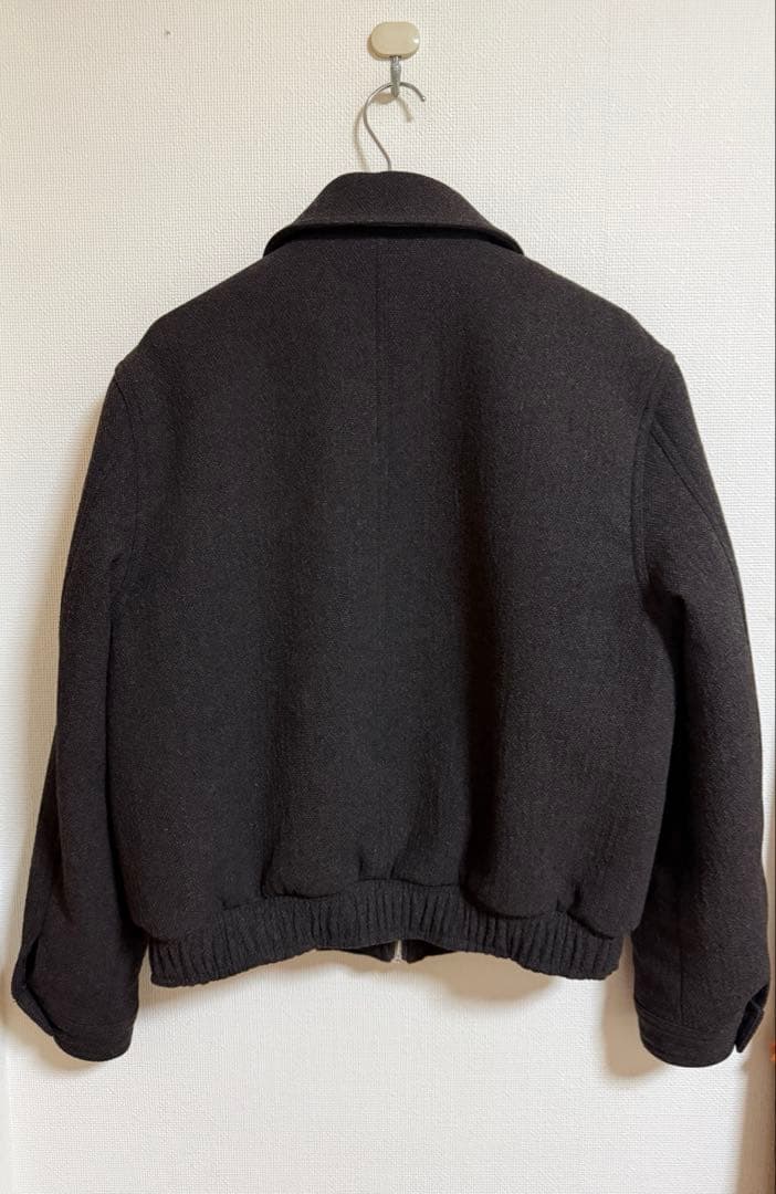 ジャケット・アウター OHOTRO Mannish Wool Blouson Brown S
