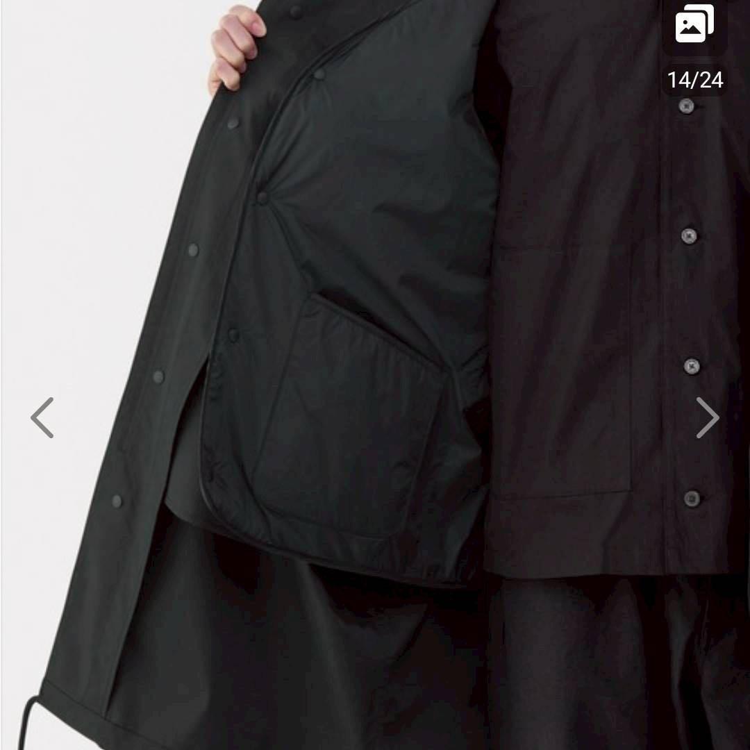 新品 完売品　MUJI Laboライナー付き モッズコート 2WAY ナイロン