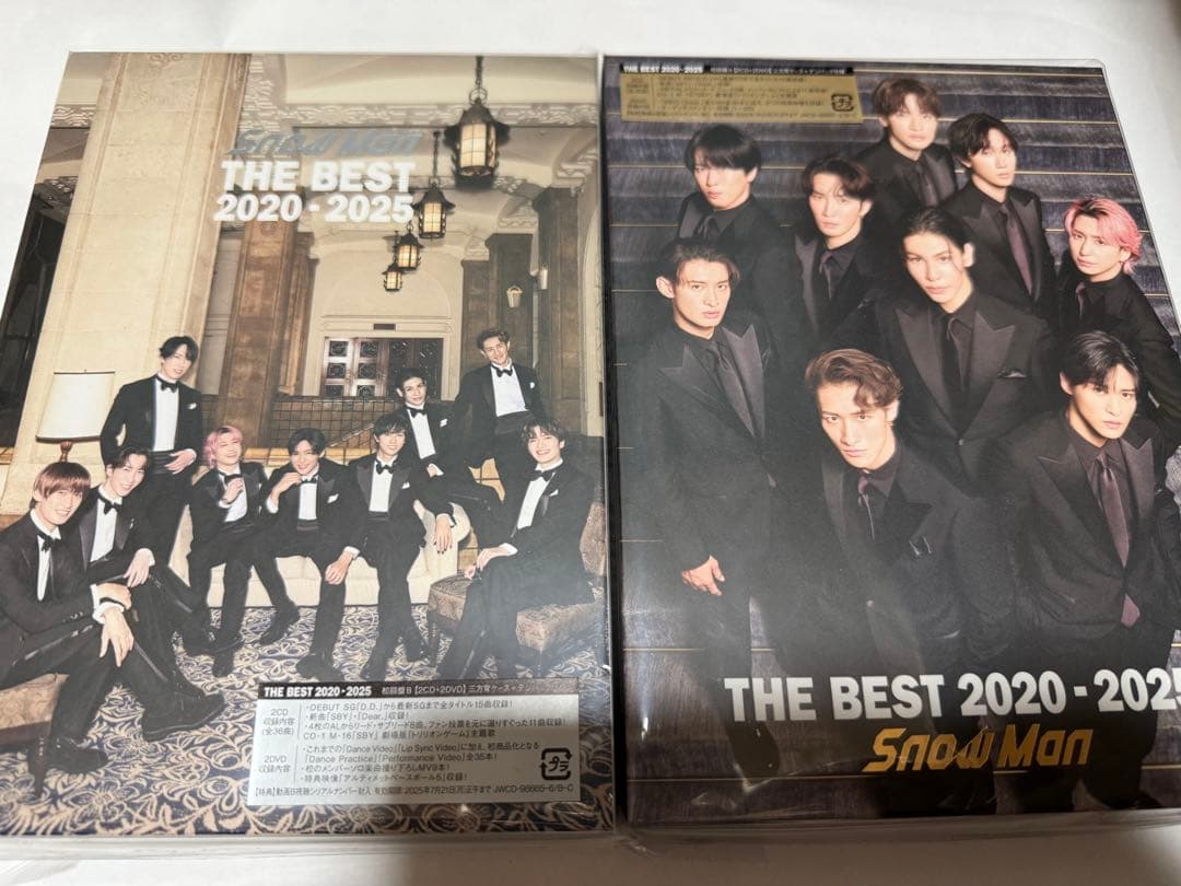 Man 『THE BEST 2020 - 2025』　初回盤A.初回盤B