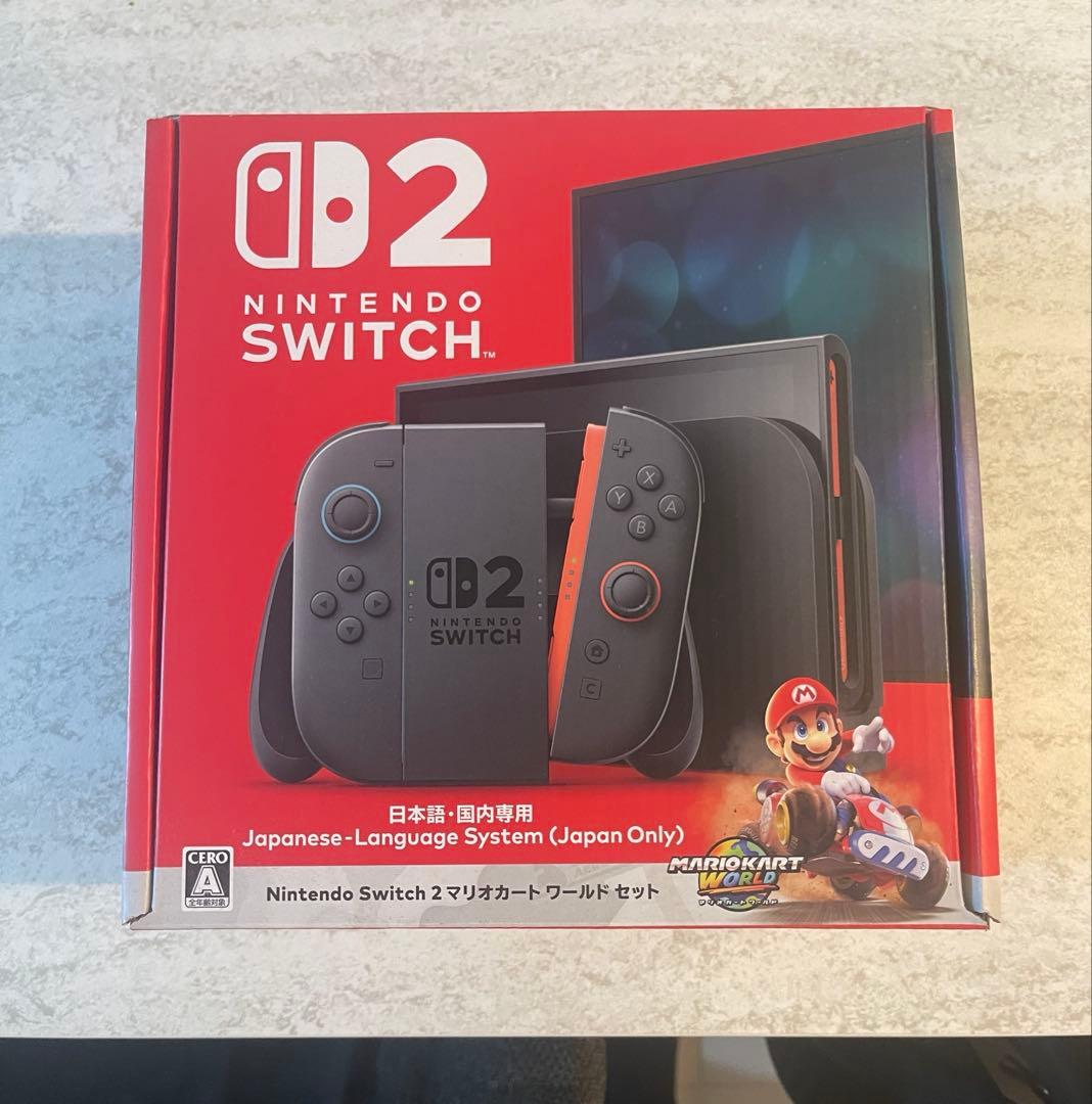 Nintendo Switch 2 日本語専用 本体　マリオカート