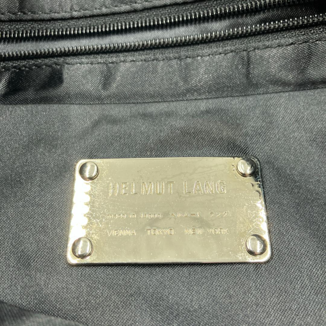 n*l様 【希少】ヘルムートラング　本人期 ボストン型 レザーハンドバッグ 本革