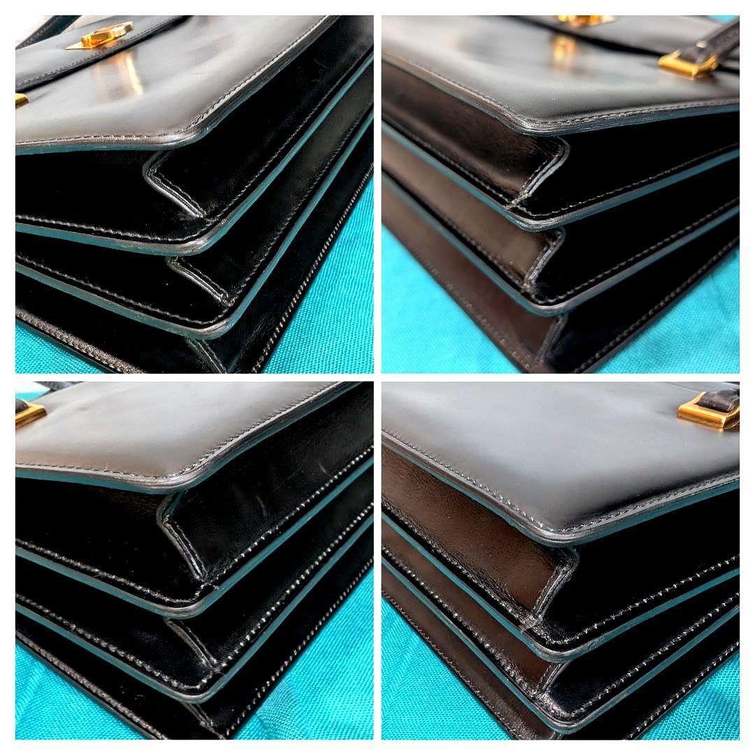 ✨king…✨♥美品♥セリーヌ ハンドバッグ レザー CELINE