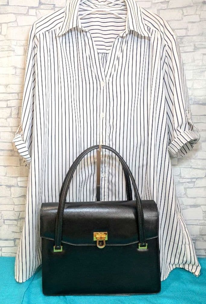 ✨king…✨♥美品♥セリーヌ ハンドバッグ レザー CELINE