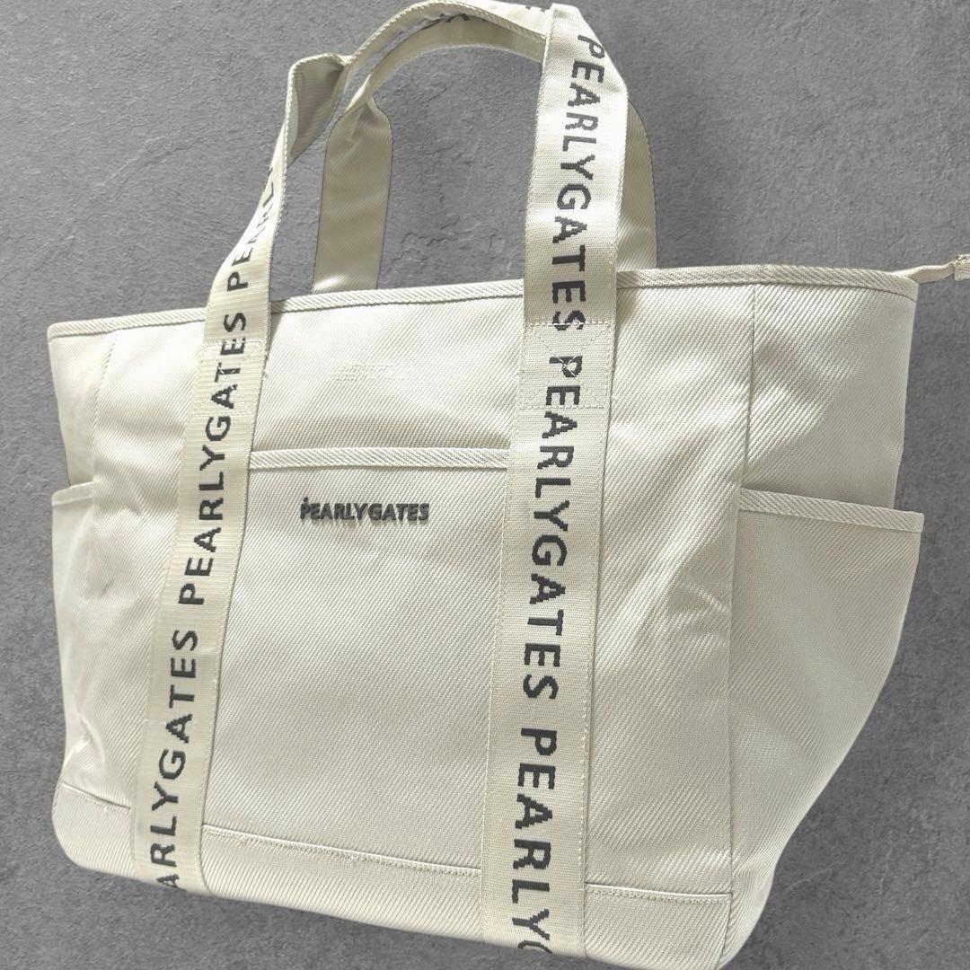 大容量⭐️パーリーゲイツ　ロッカートートバック　肩掛け　ゴルフ