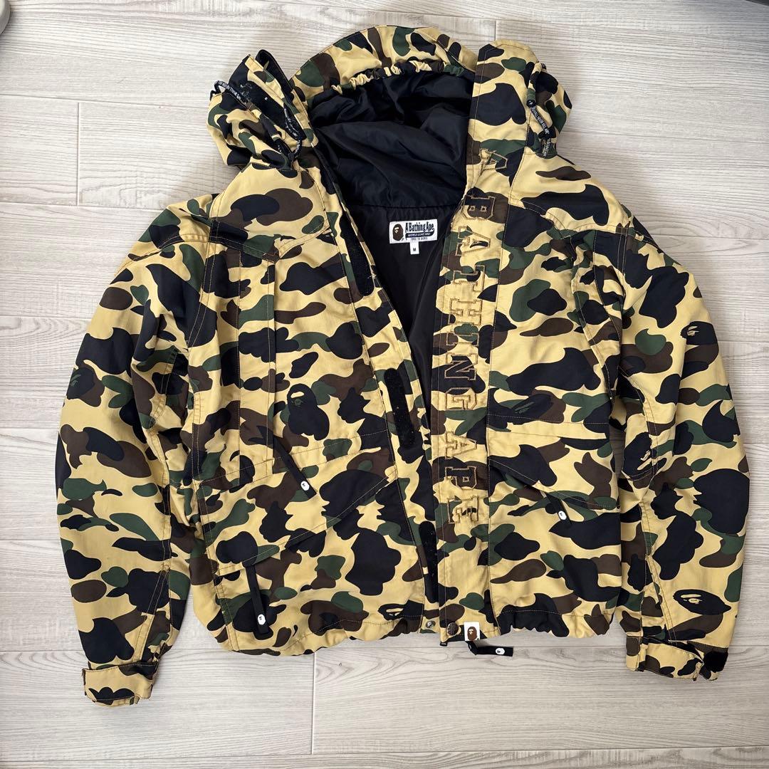 Y*w様 BAPEナイロンジャケット フード付き