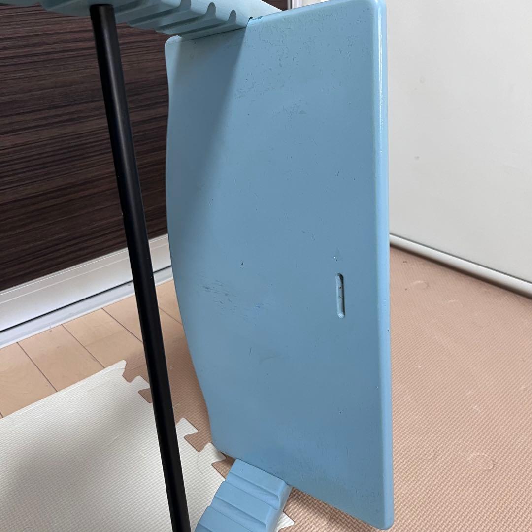 【新型】シリアルNo4　ストッケ トリップトラップ ハイチェア アクアブルー