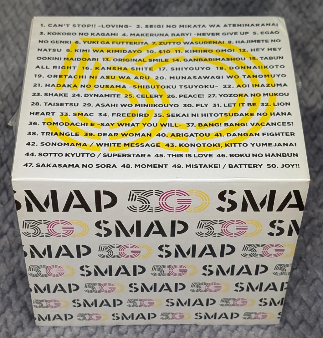 新品 50 GO SMAP 50 SINGLES (SMAP SHOP限定)