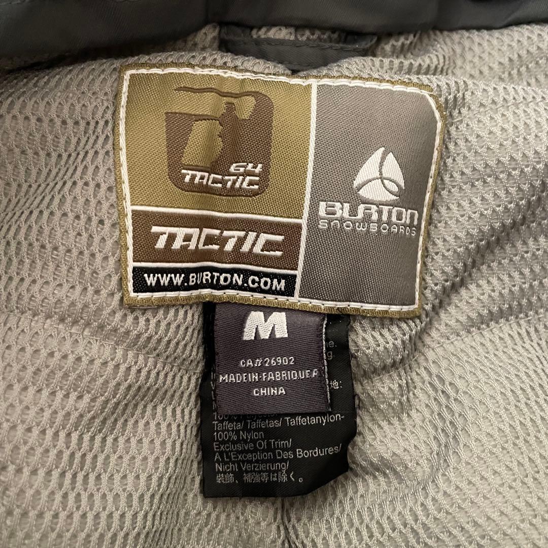 burtonバートンスキーパンツスノーボードウェアズボン下灰色グレーtactic