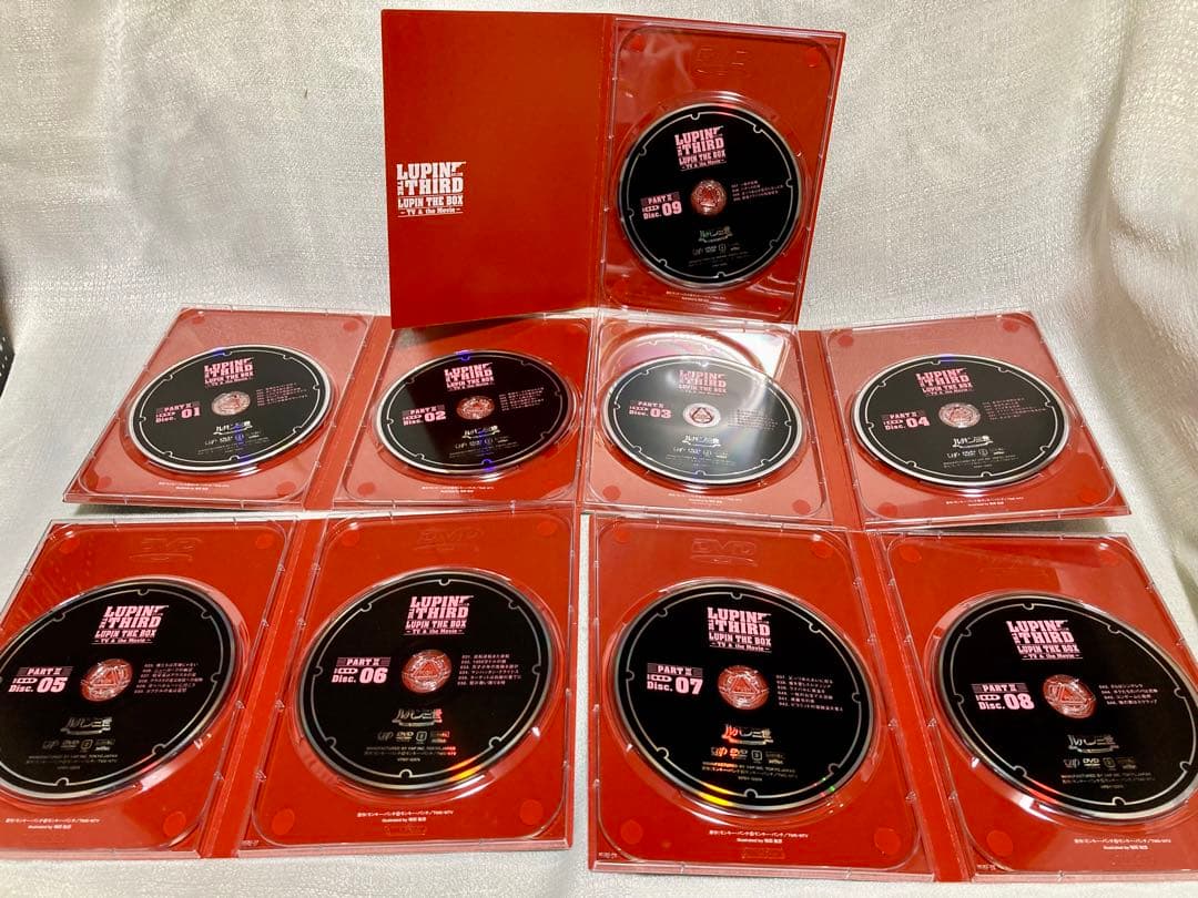 ルパン三世　LUPIN THE BOX-TV&the Movie 初回　DVD