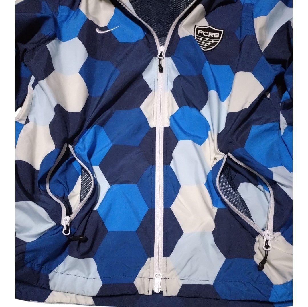 【コラボ】NIKE × FCRB Bristol　ナイロンジャケット チェック