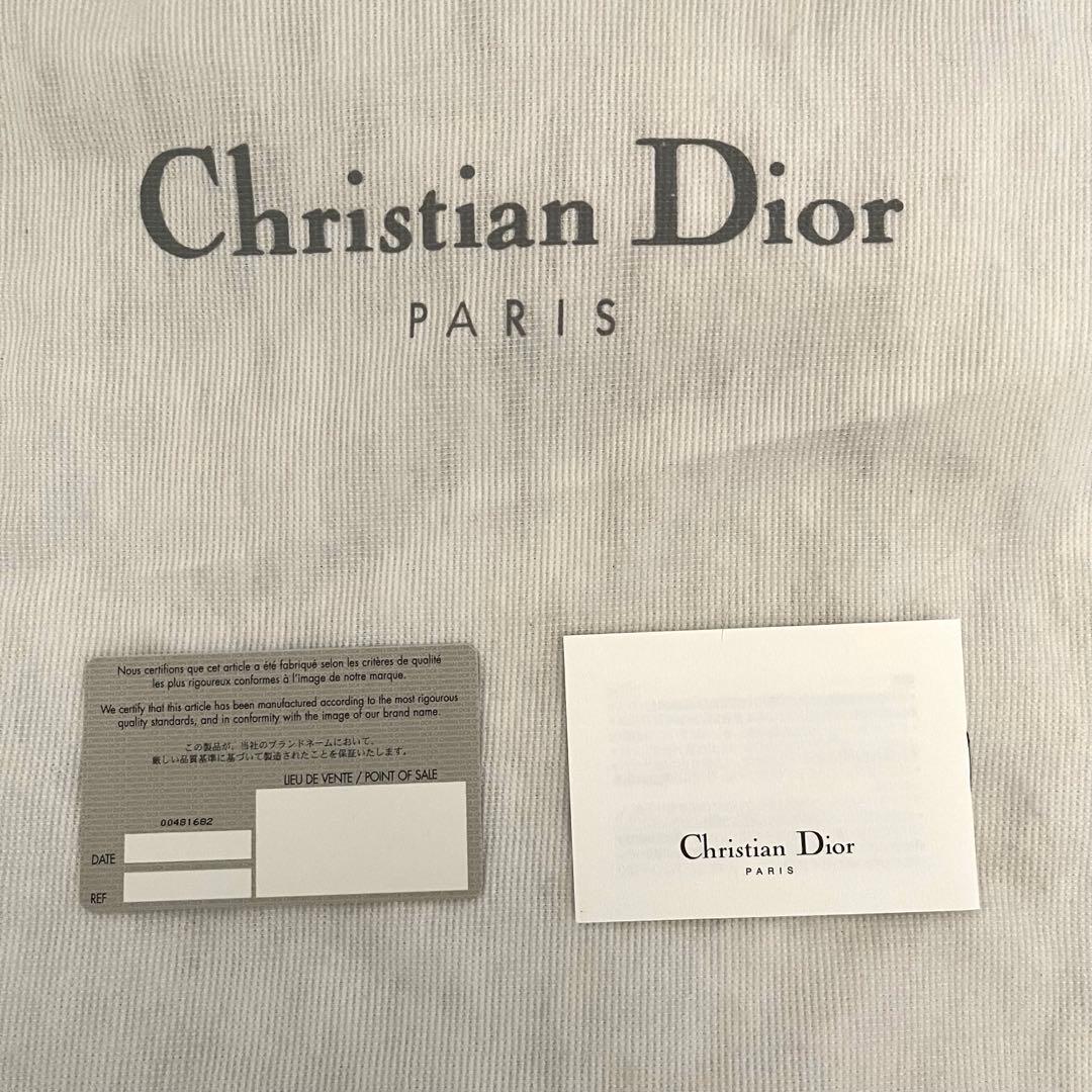 【美品】　DIOR ディオール　カナージュ　トートバッグ レザー　白