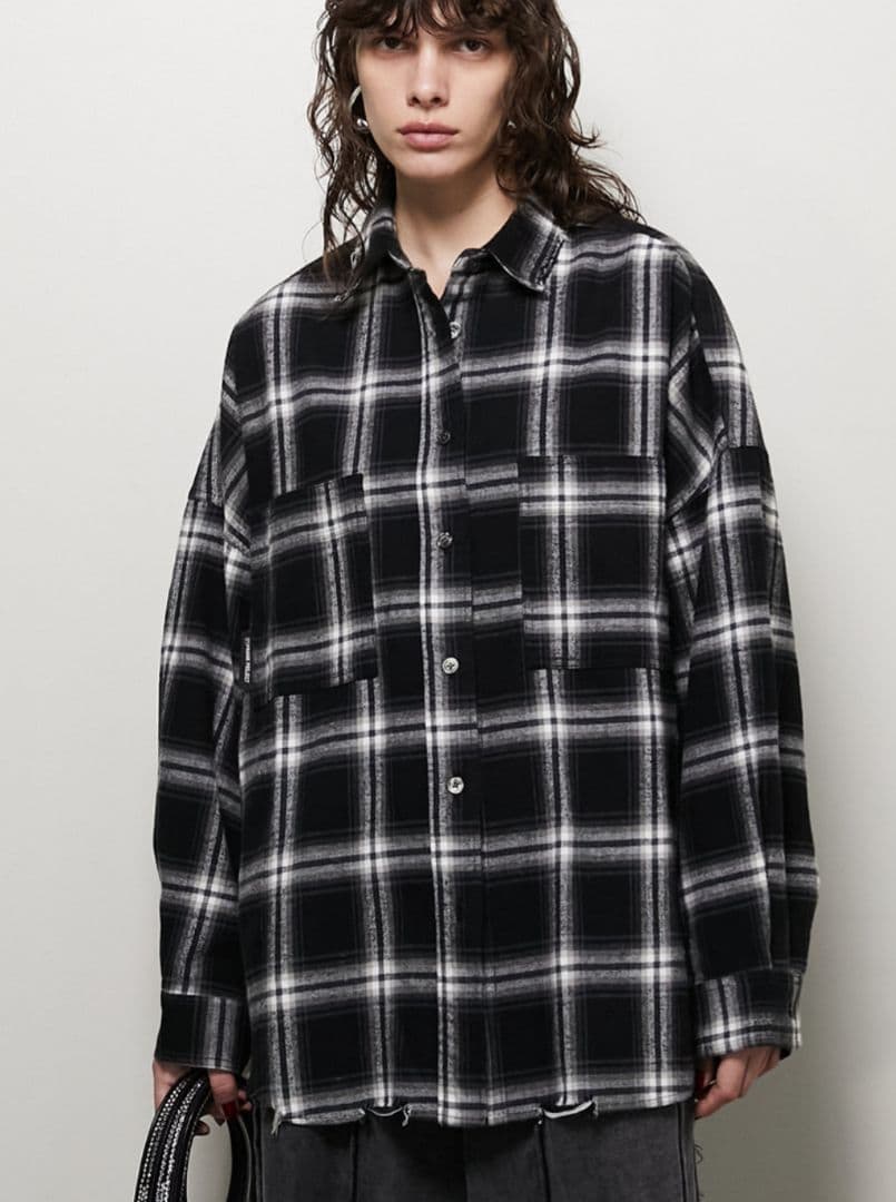 PRANK PROJECT チェックオーバーシャツ