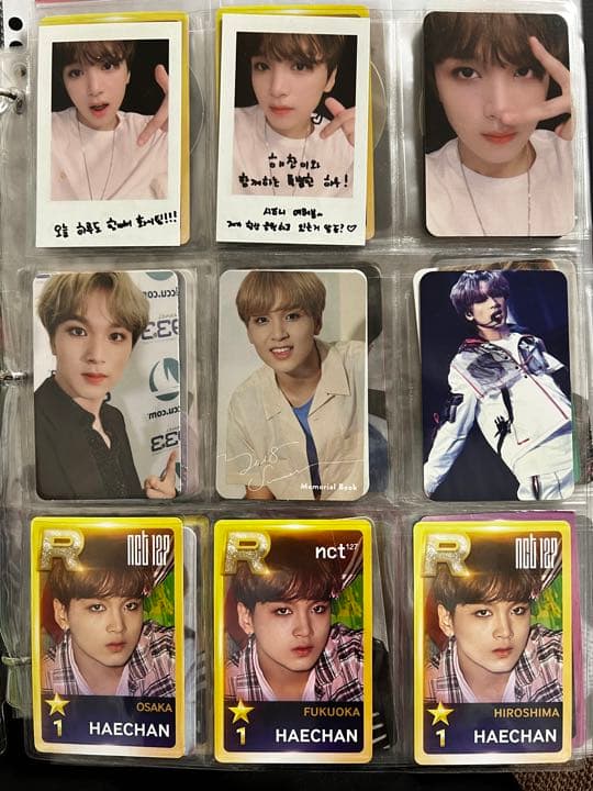 NCT ヘチャン トレカ