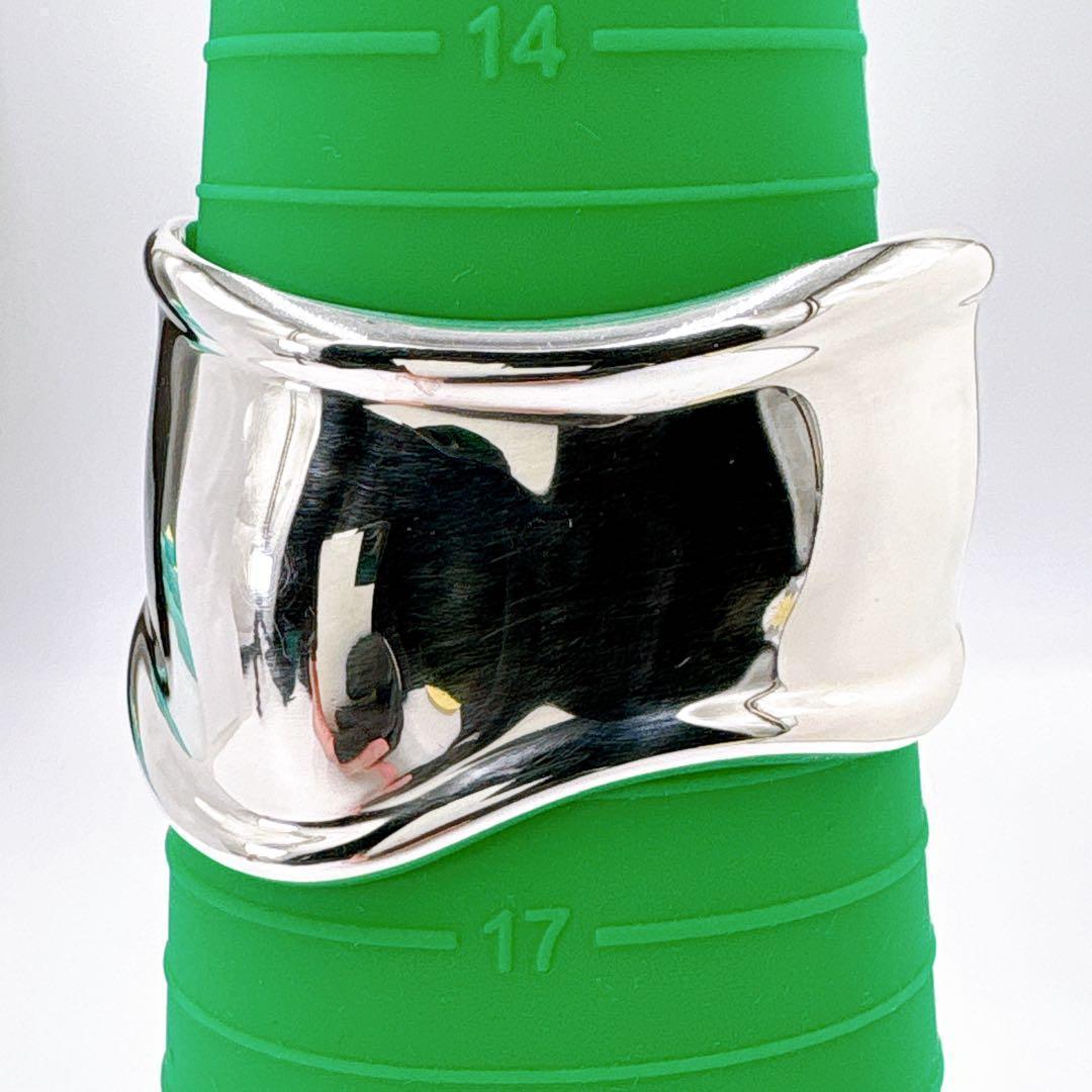 美品 ティファニー ボーンカフ スモール バングル シルバー925