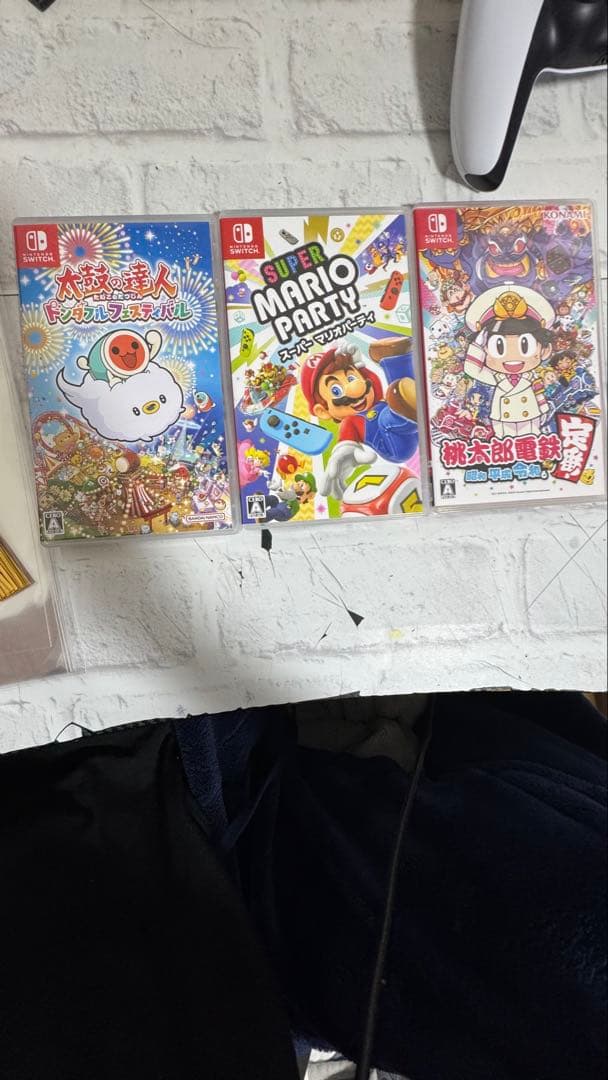 桃鉄、太鼓の達人ドンダブルフェスティバル、スーパーマリオパーティ3点セット