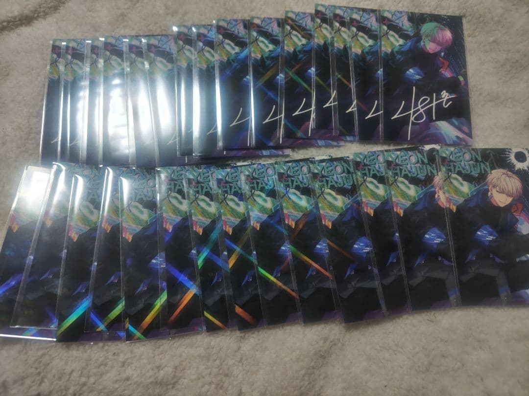 パラライ 6周年 ポップアップストア プロフィールカード 燕夏準