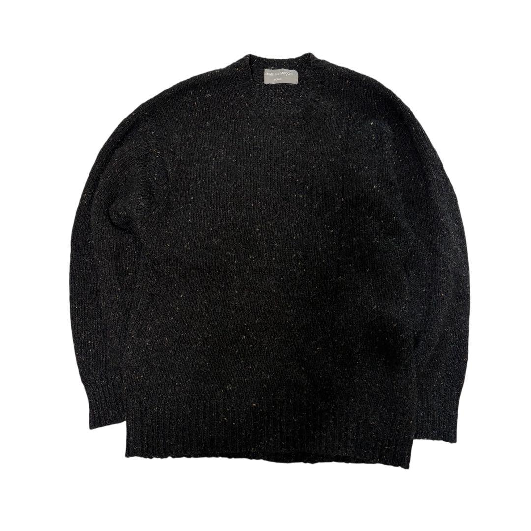 90s COMME des GARCONS HOMME ネップニット　グレー