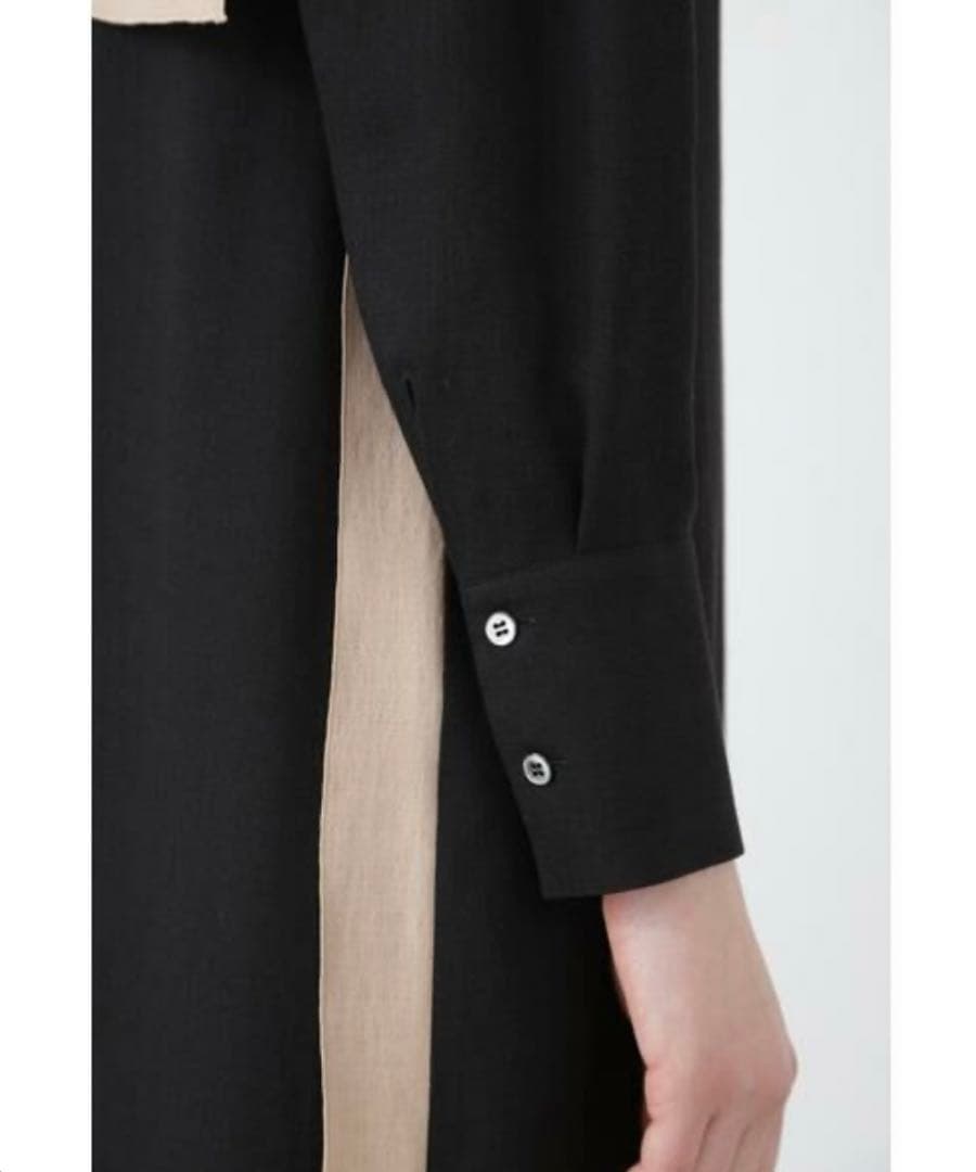 美品✨ADORE バイカラーライン ジョーゼットセーラーヨーク ワンピース