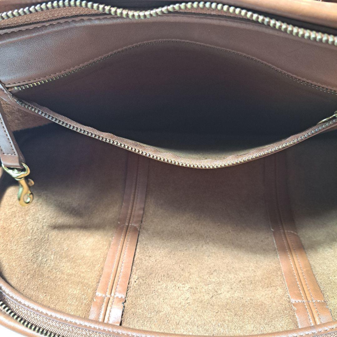COACHオールドコーチ　2way ショルダーバッグ　ブラウン肩掛けハンドバッグ