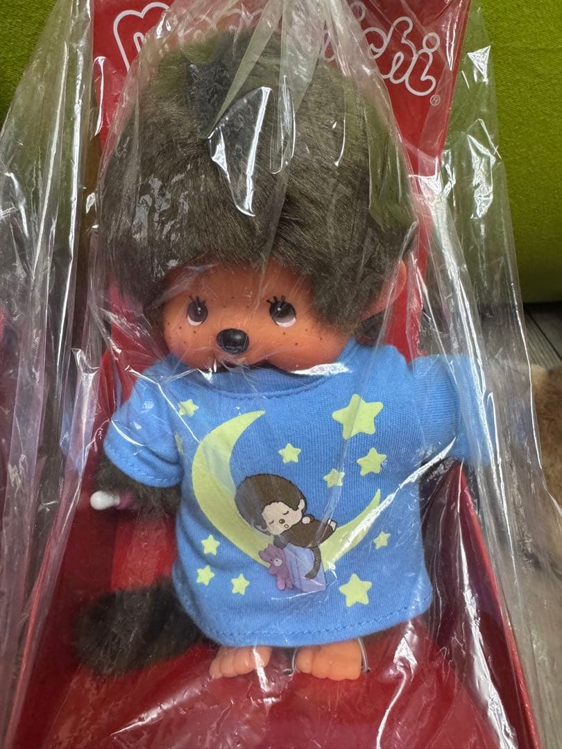 新品 グローインザダーク モンチッチ ペア セット 海外版 223725、32