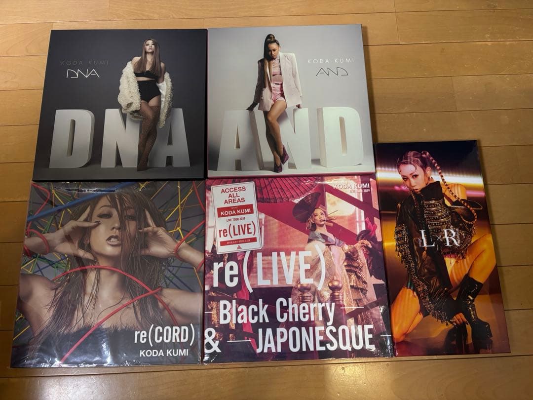 倖田來未 FC限定 CD＋DVD 5セット売り