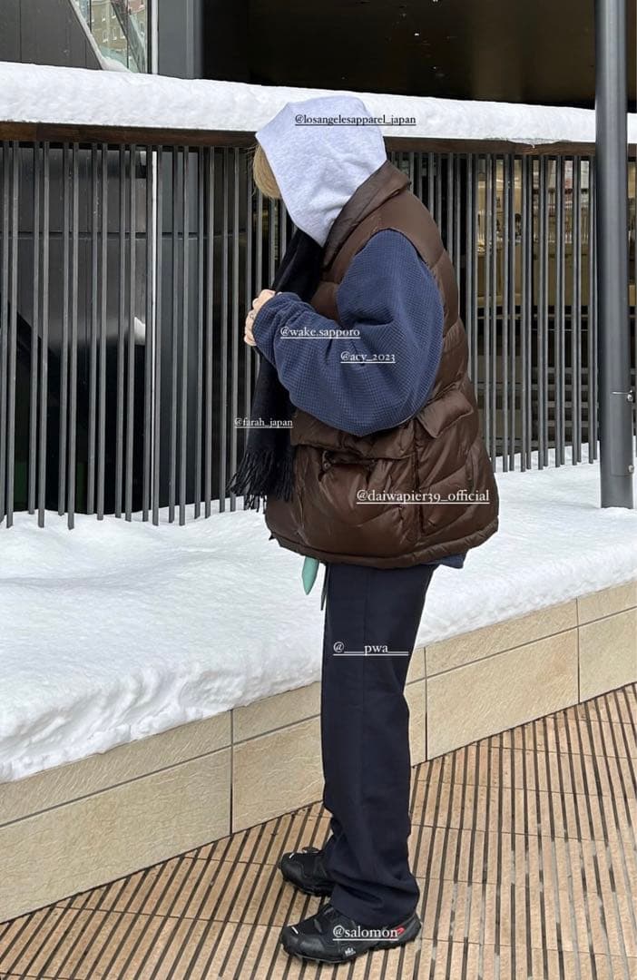 【wake sapporo】Acy for WAKE FLEECE セットアップ