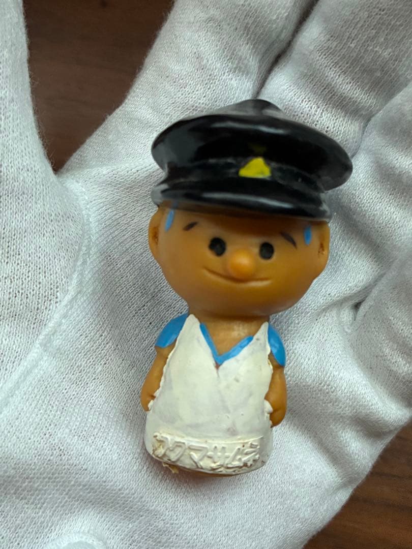 【当時物】福正宗 フクちゃん　指人形 フクマサムネ ソフビ　アンティーク