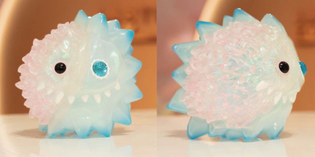こ*ら様 INSTINCTOY HALF ICE FLUFFY ソフビ 蓄光