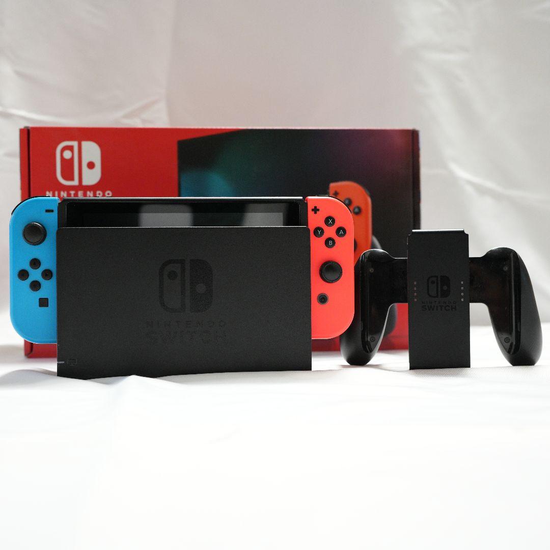 Nintendo Switch 本体 青/赤 Joy-Con ドックなど一式付属