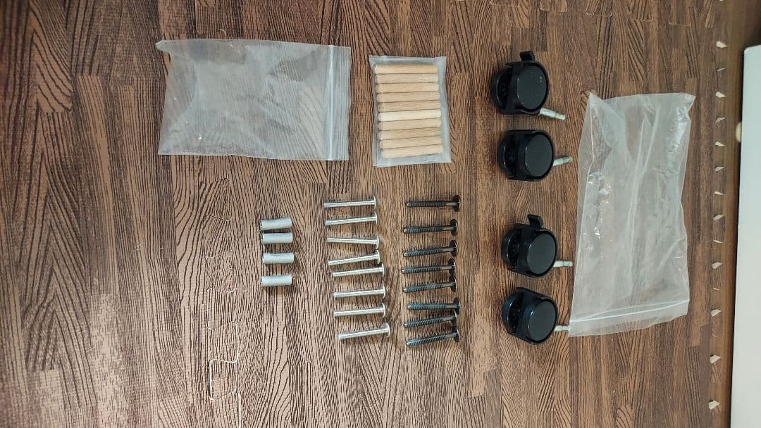 【miさん専用】木製ベビーベッド ダークブラウン