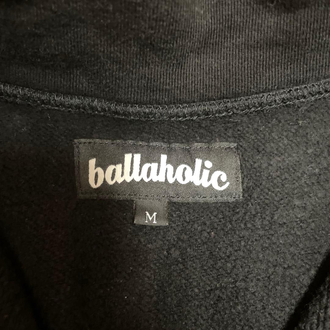 ballaholic ハーフジップ ブラック ウェア