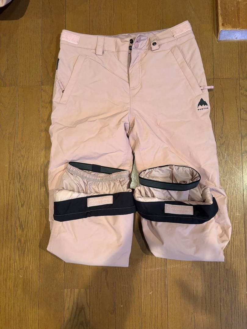 バートンスノーボードレディースウェア　　ピンクMセットアップ　美品