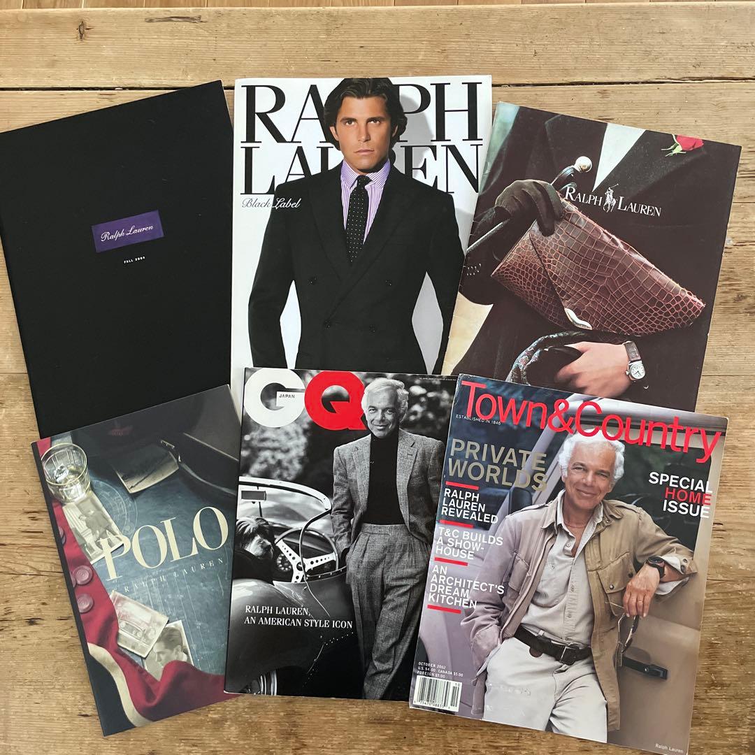 ポロラルフローレン カタログ ヴィンテージ 4冊、GQ SPECIAL、T&C