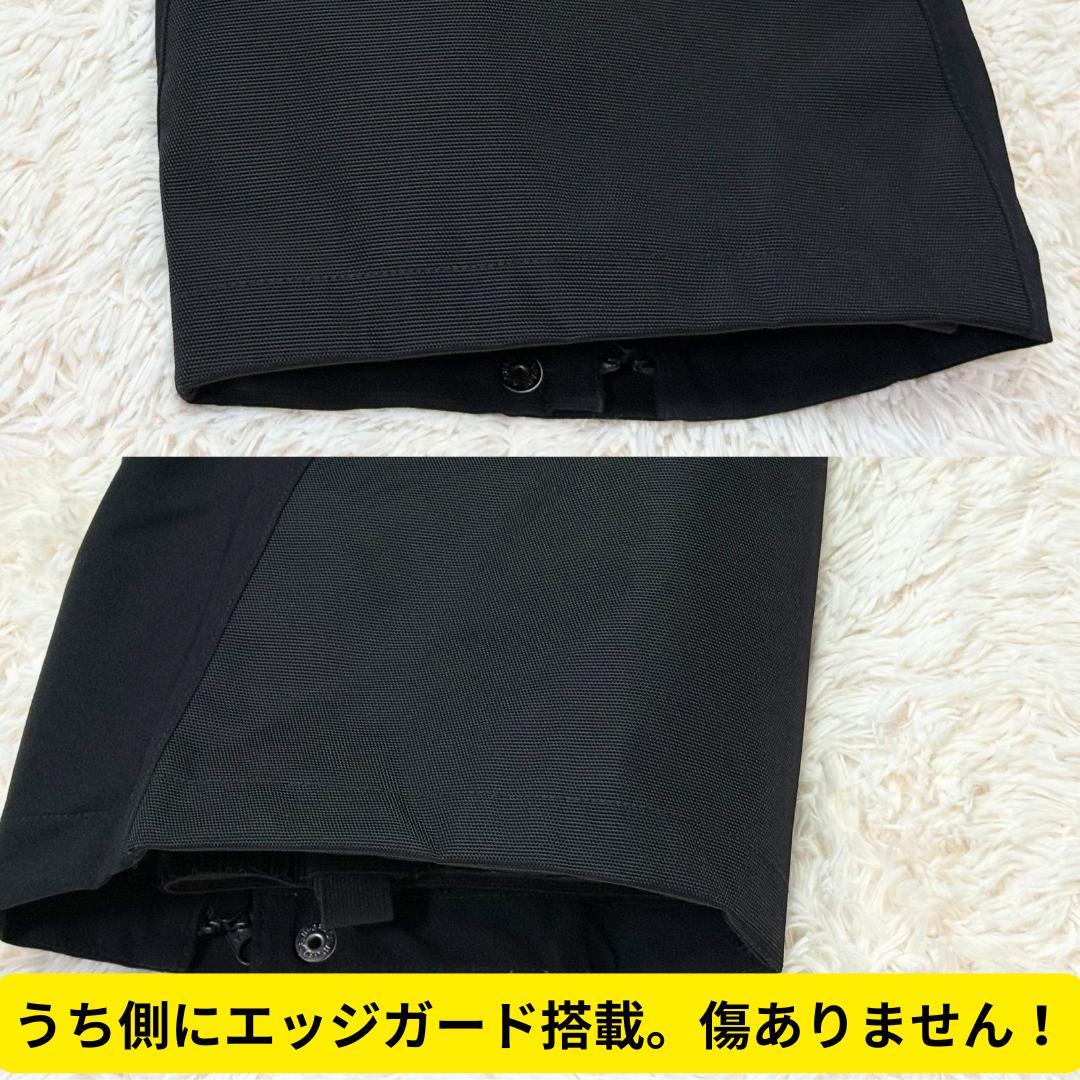 ほぼ新品　モンベル　パウダーホップパンツ　スキーパンツ　雪山　スノボ　防水　黒M