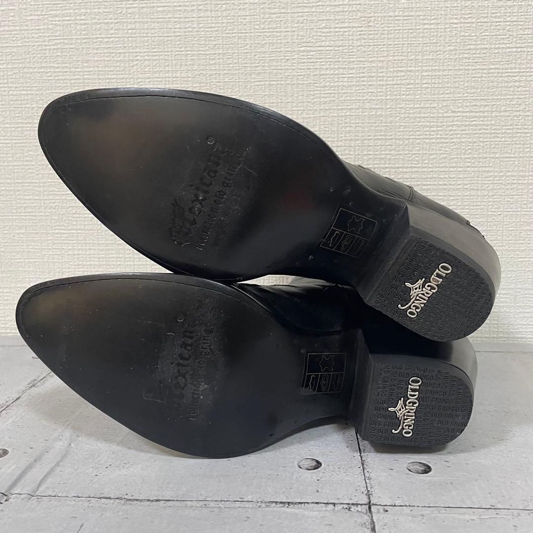 OLD GRINGO オールドグリンゴ ウエスタンブーツ　星　レザー　黒