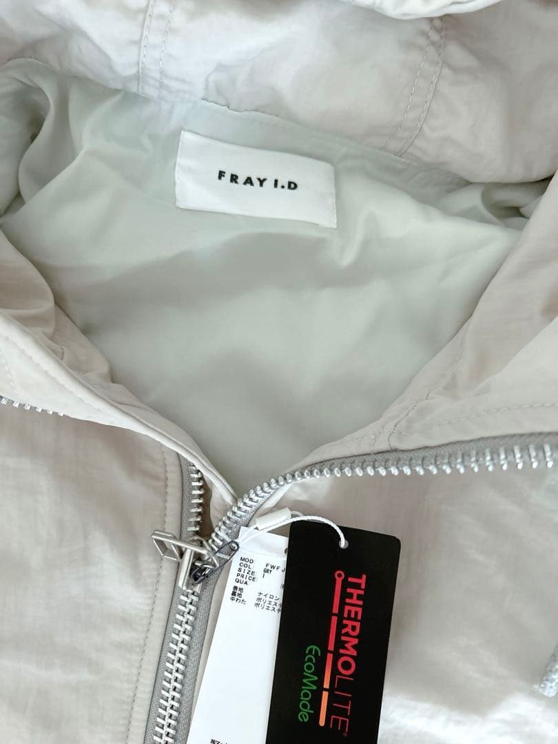 フレイアイディー レースアップフーディーブルゾン