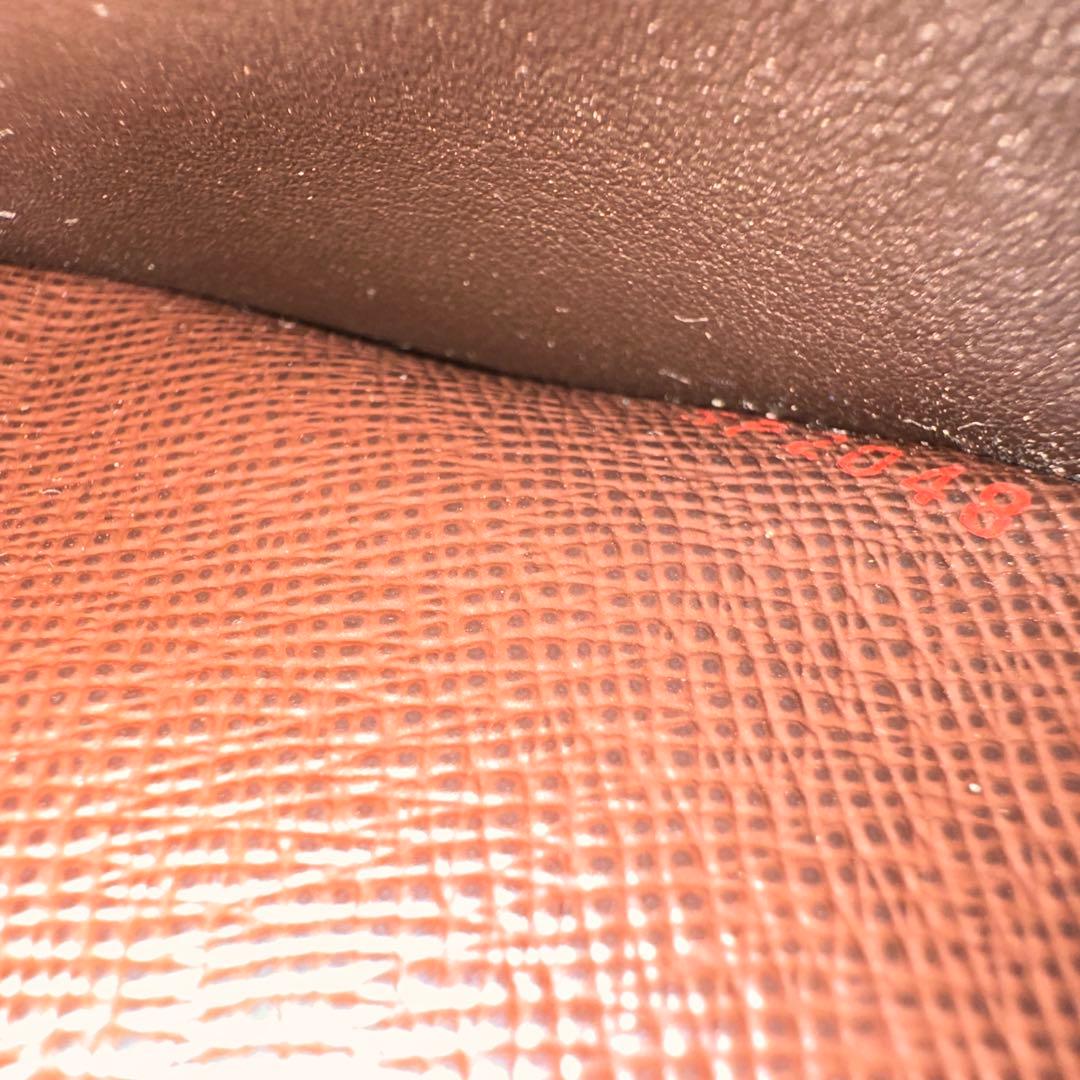 【極美品】ルイヴィトン ダミエ ポルトフォイユ ブラザ 長財布 ウォレット