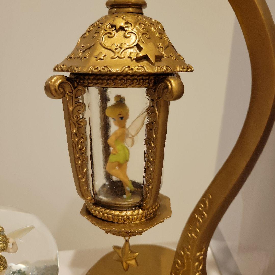 ディズニーストア ティンカーベル スノーグローブ ライト セット