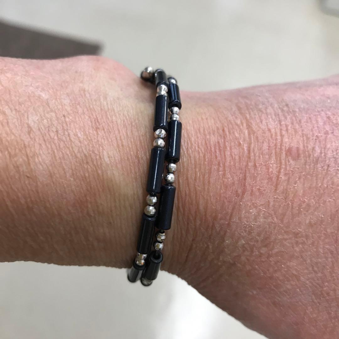 Lill one STAR リルワンスター ブレスレット ネイビー箱付