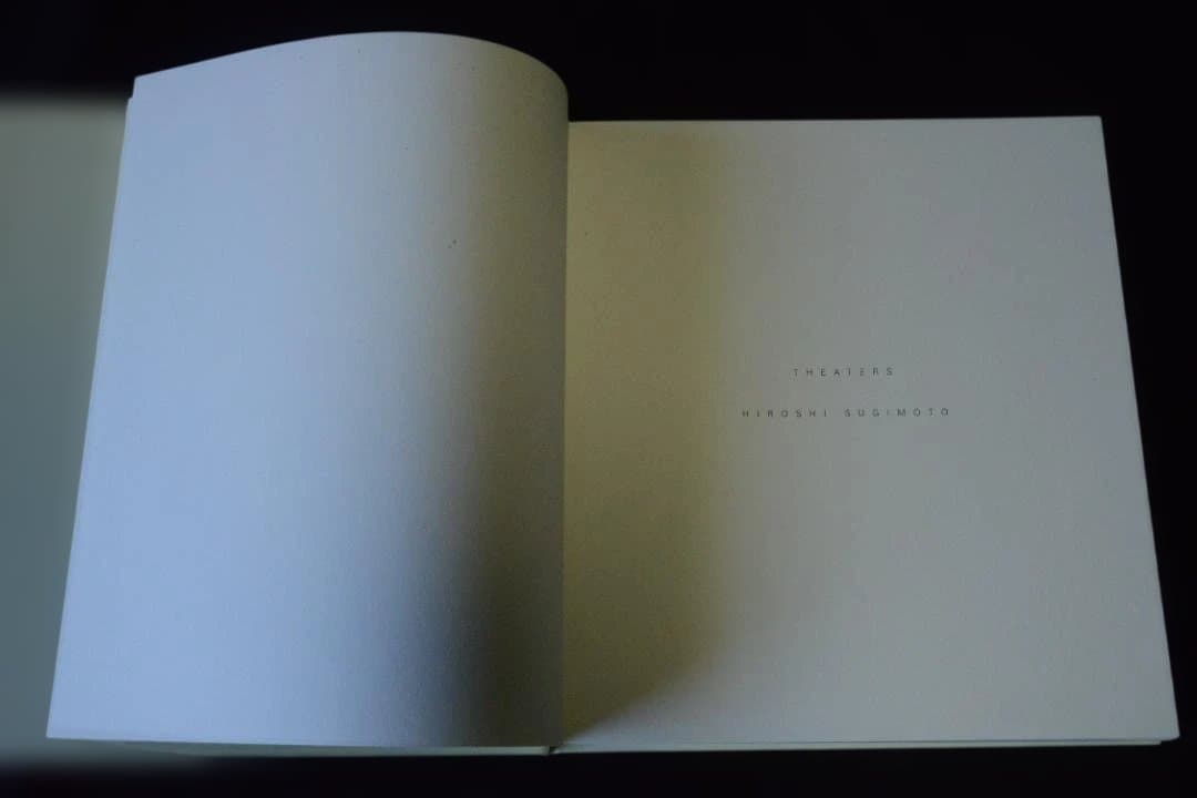 【Hiroshi Sugimoto: Theatres】2000年　限定版　新品