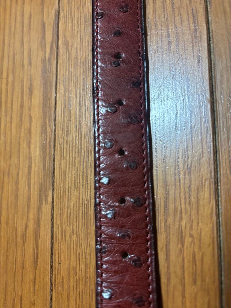 HERMES ベルト　赤