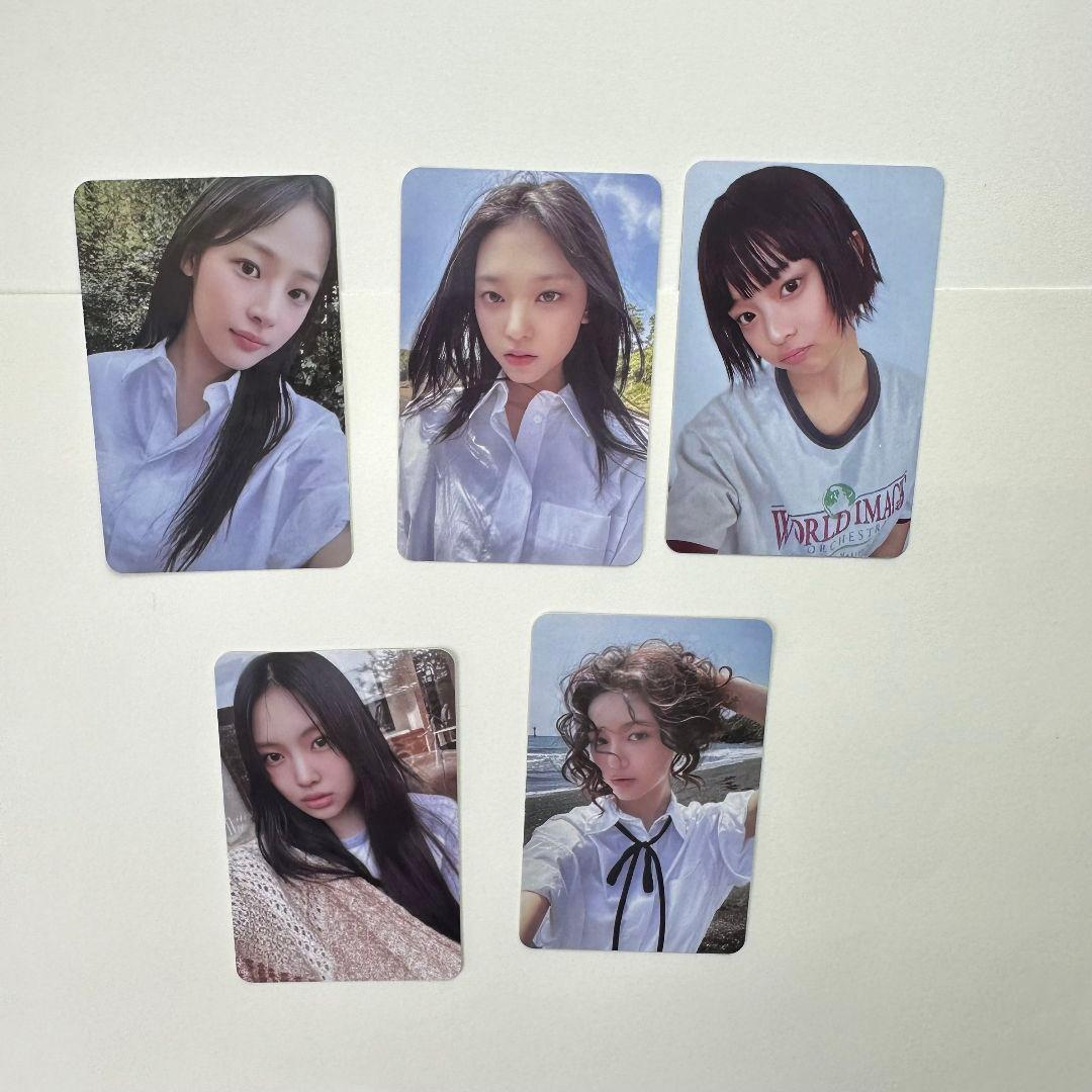 newjeans how sweet 公開放送 サノク トレカ5枚