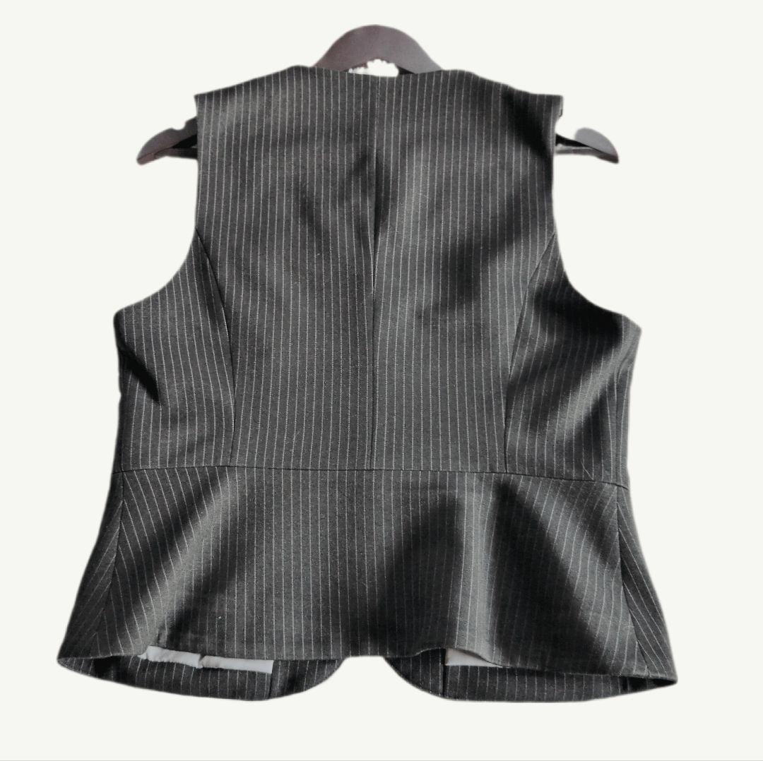 美品☆ アルファピア 事務服 オフィススーツ グレー 13号 ウォッシャブル